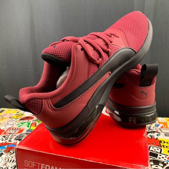 Puma Burgundy Electron Star Runners Women's Various Sizes - Picture 10 of 13